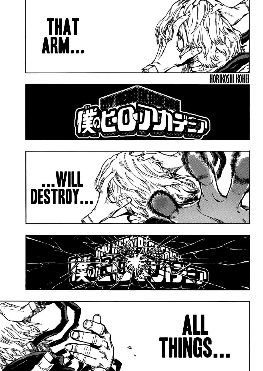 Boku no Hero Academia Chapter 220 1